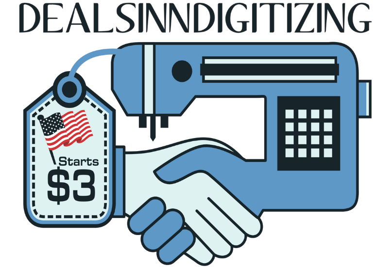 Deals Inn Digitizing Logo